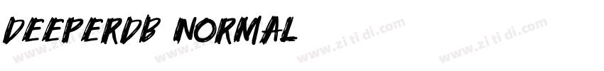 DeeperDB Normal字体转换